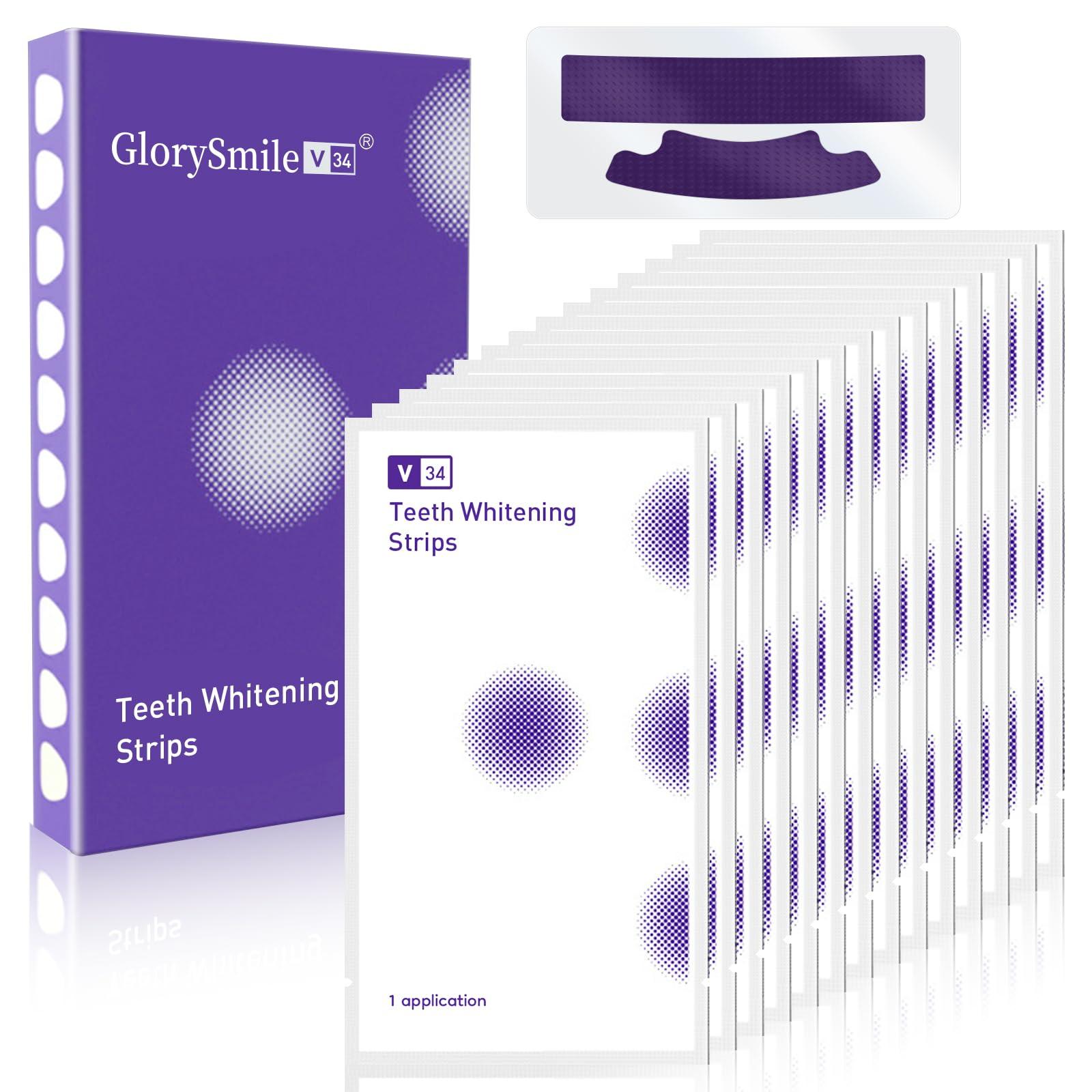 GlorySmile V34 Teeth Whitening Strips